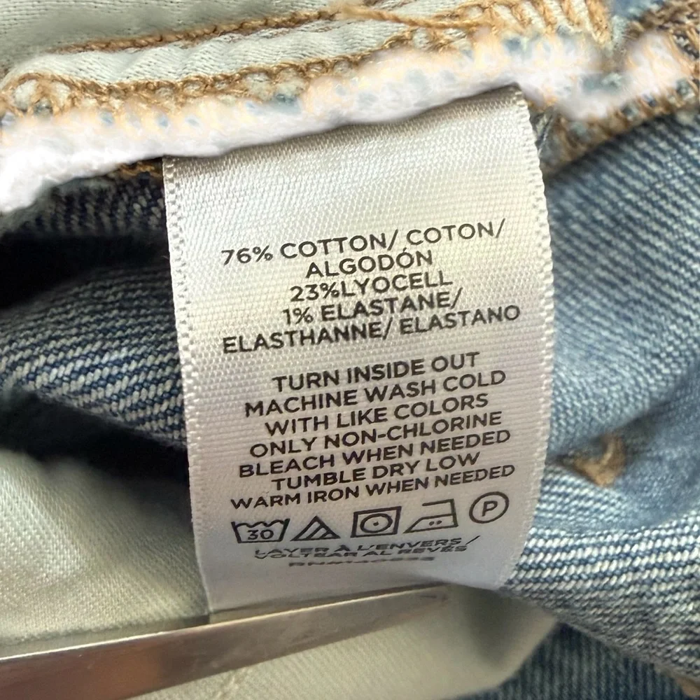 Ann Taylor LOFT High-Waist Straight Mom Jeans! Size 8! - Picture 6 of 6